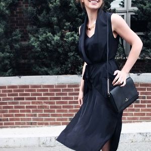 Chic Black silk vest perfect for summer occasions